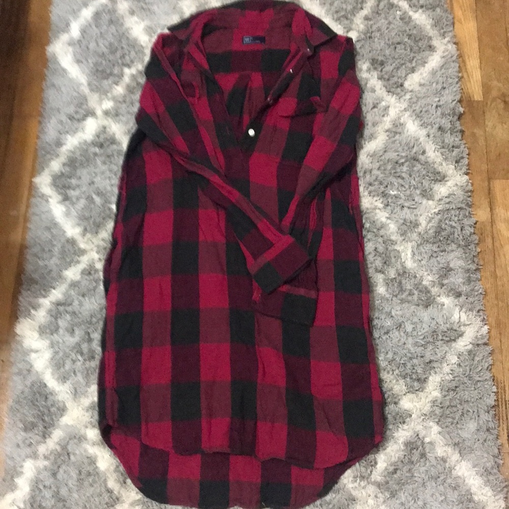 Buffalo Check  🐃 Gap Flannel Dress!
